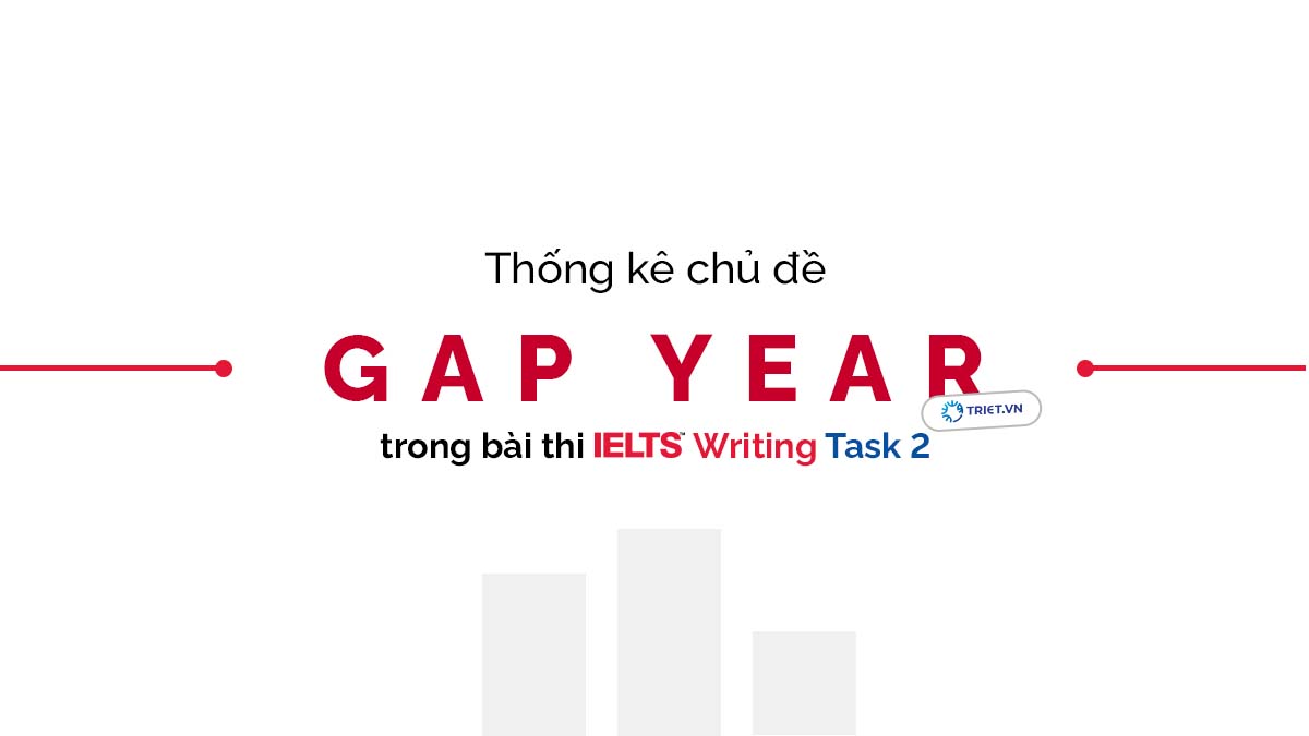 Thống kê chủ đề “Gap Year” trong bài thi IELTS Writing Task 2